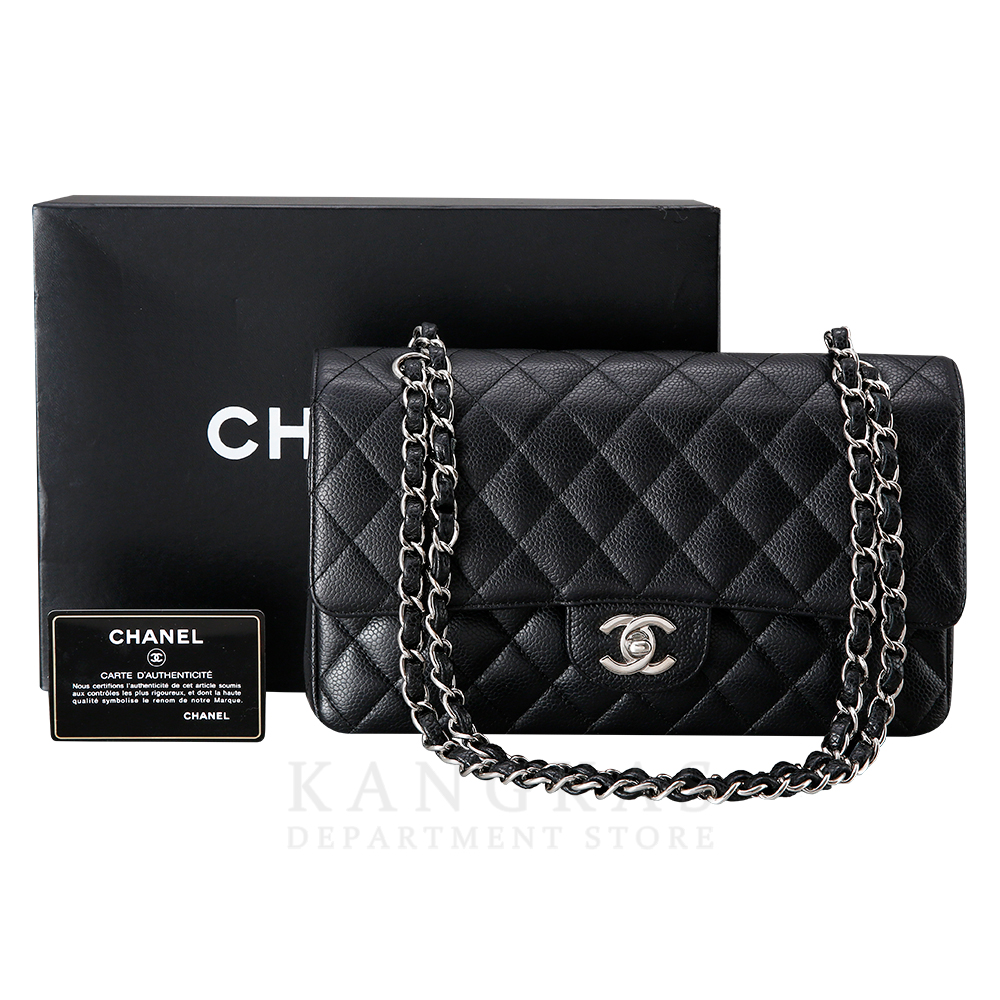 CHANEL(USED)샤넬 클래식 캐비어 미듐