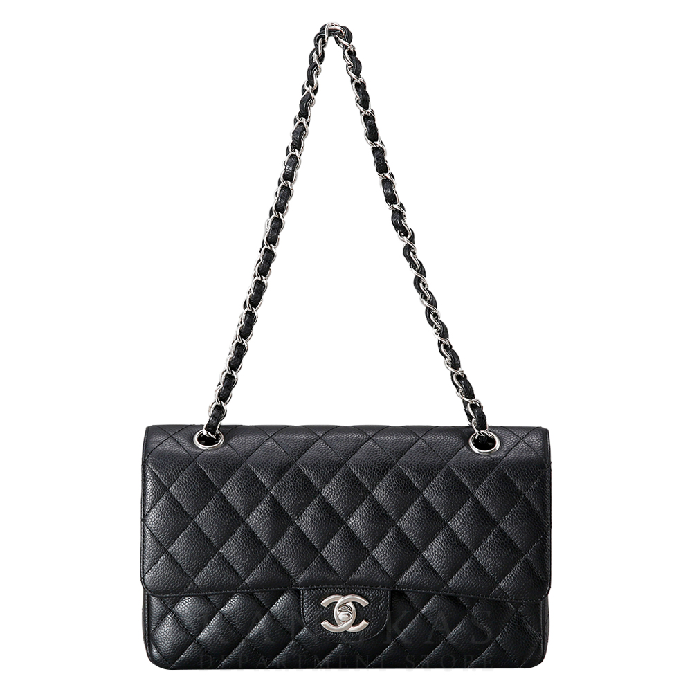 CHANEL(USED)샤넬 클래식 캐비어 미듐