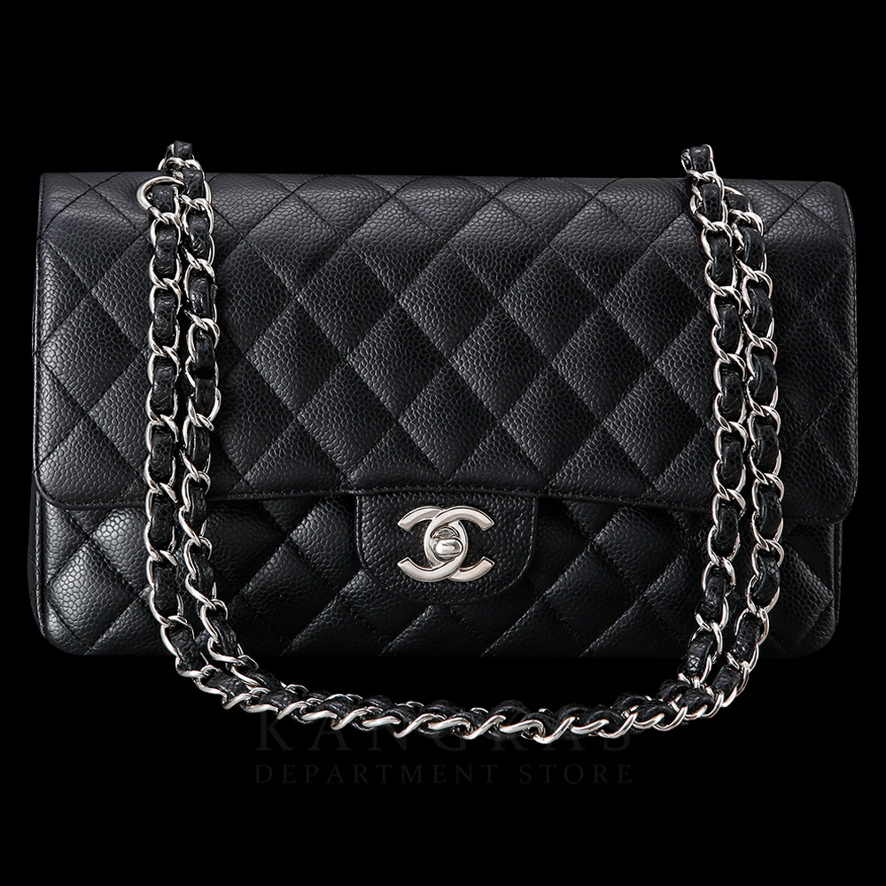 CHANEL(USED)샤넬 클래식 캐비어 미듐