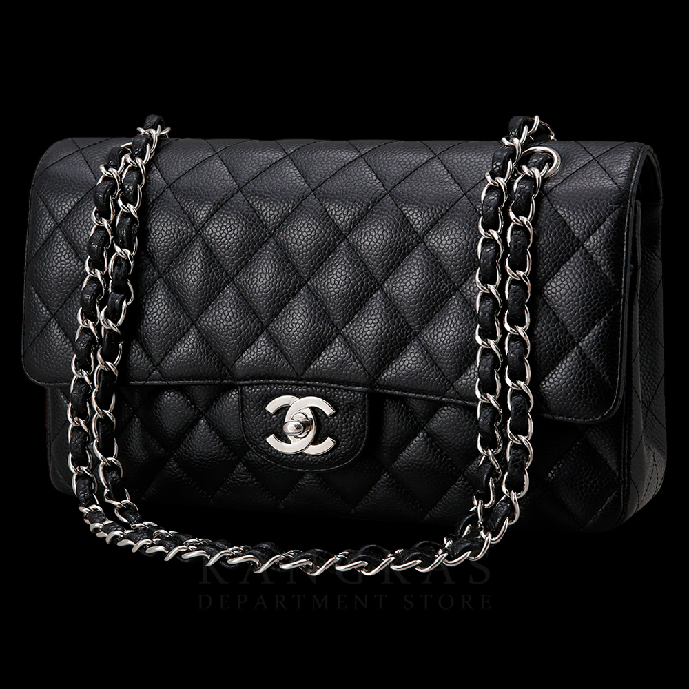 CHANEL(USED)샤넬 클래식 캐비어 미듐