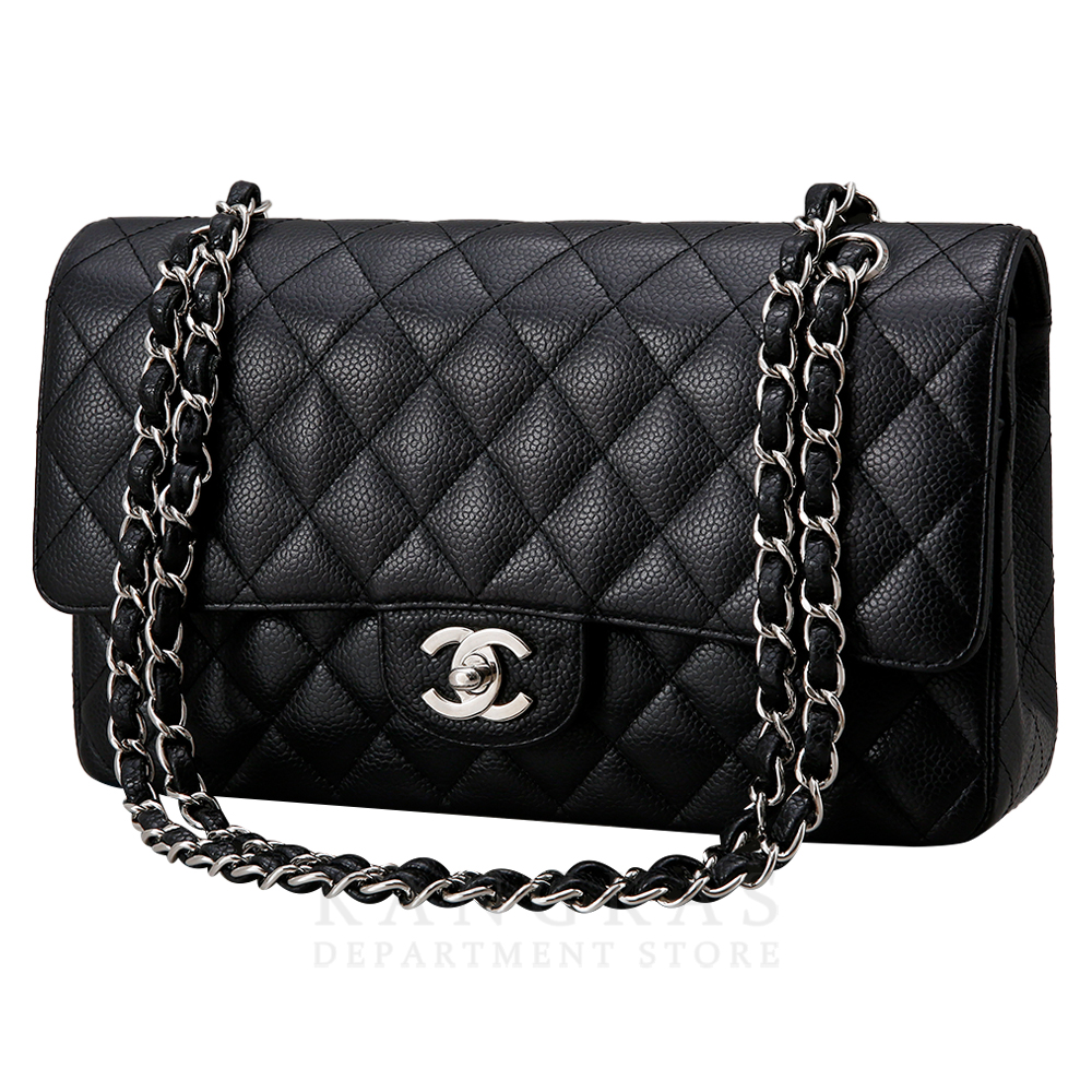 CHANEL(USED)샤넬 클래식 캐비어 미듐