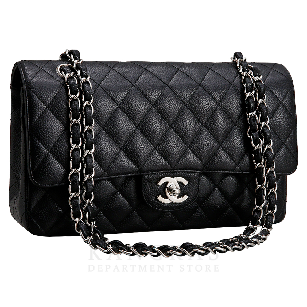 CHANEL(USED)샤넬 클래식 캐비어 미듐