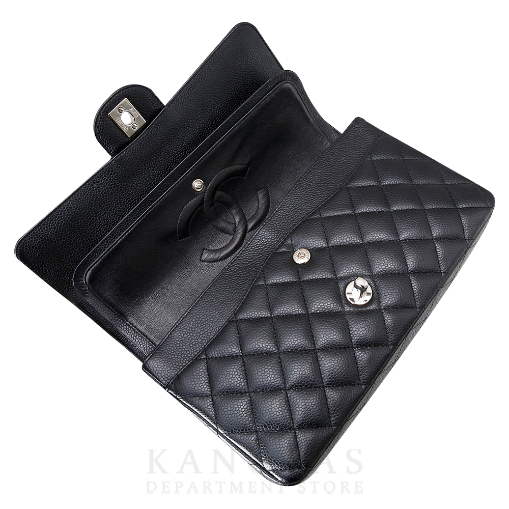 CHANEL(USED)샤넬 클래식 캐비어 미듐