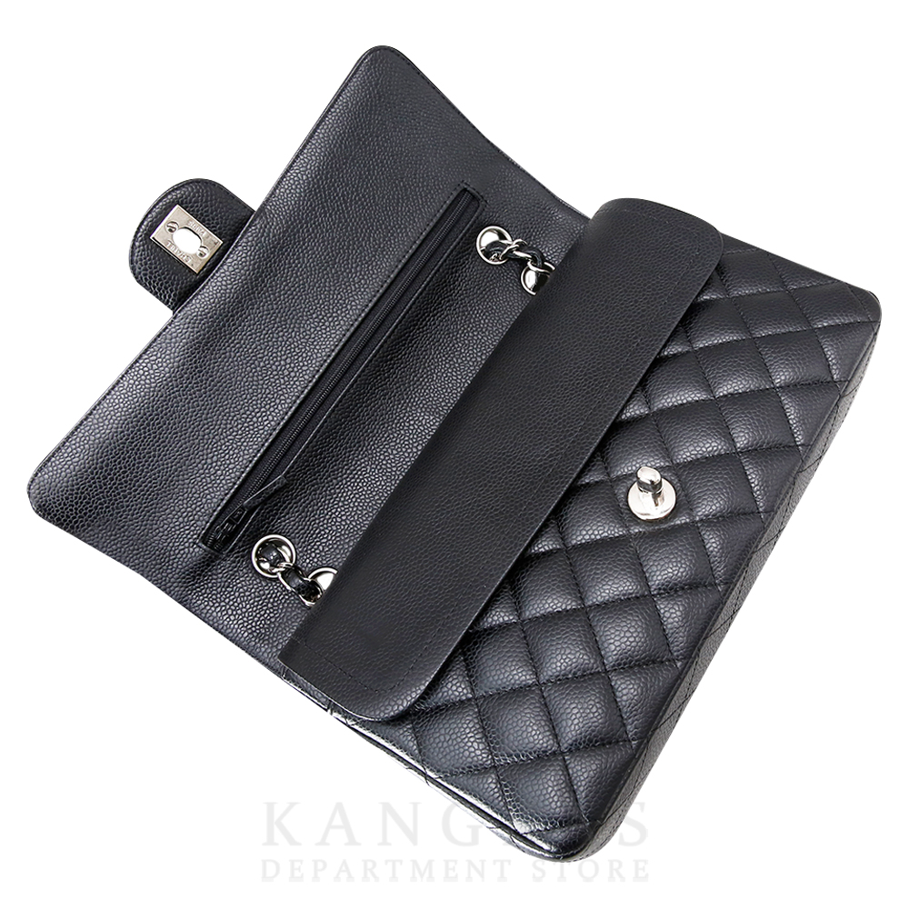 CHANEL(USED)샤넬 클래식 캐비어 미듐