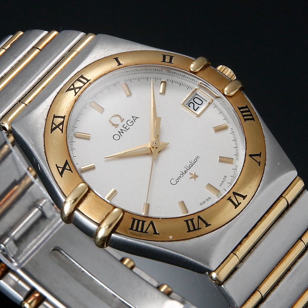 OMEGA(USED)오메가 컨스틸레이션 콤비 풀바