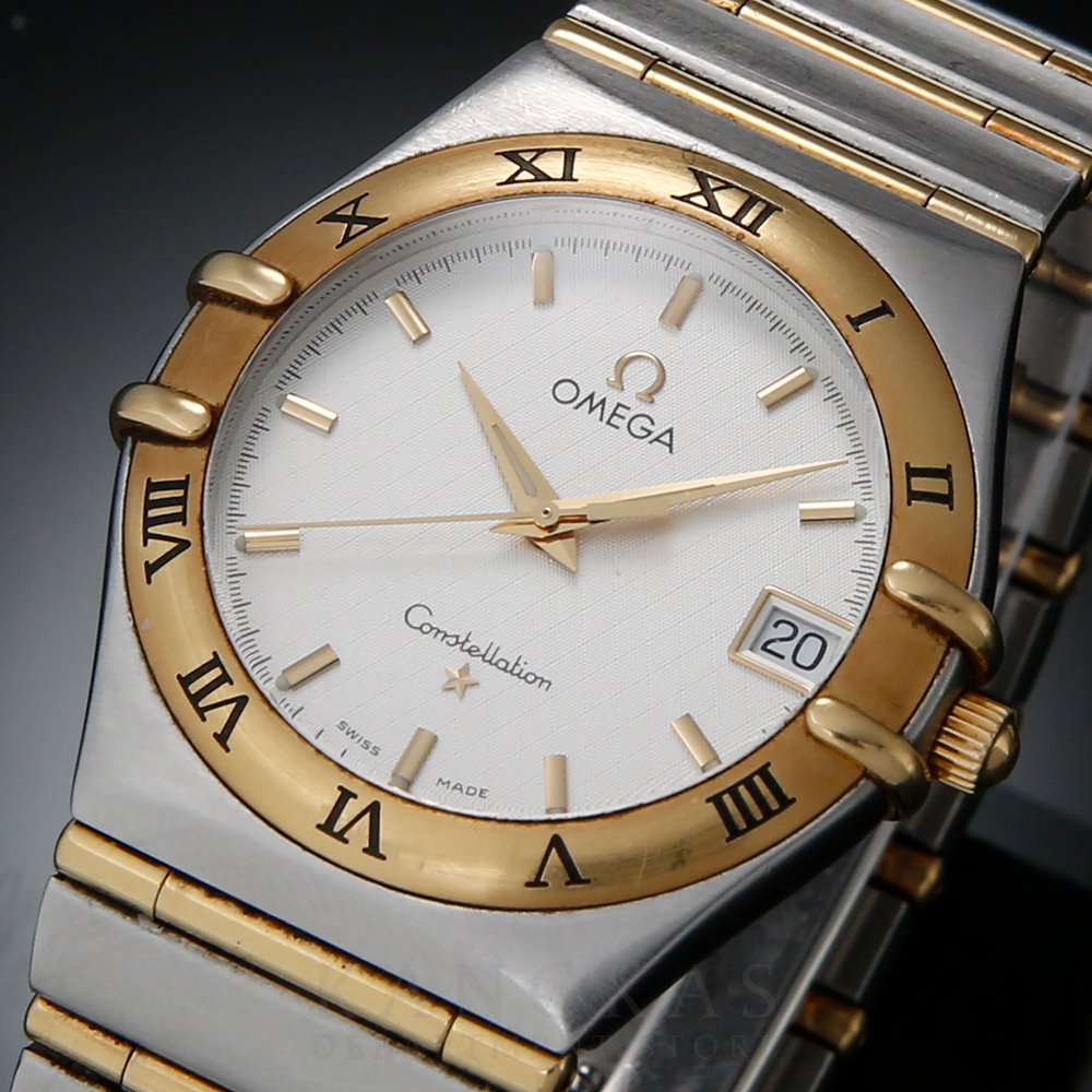 OMEGA(USED)오메가 컨스틸레이션 콤비 풀바