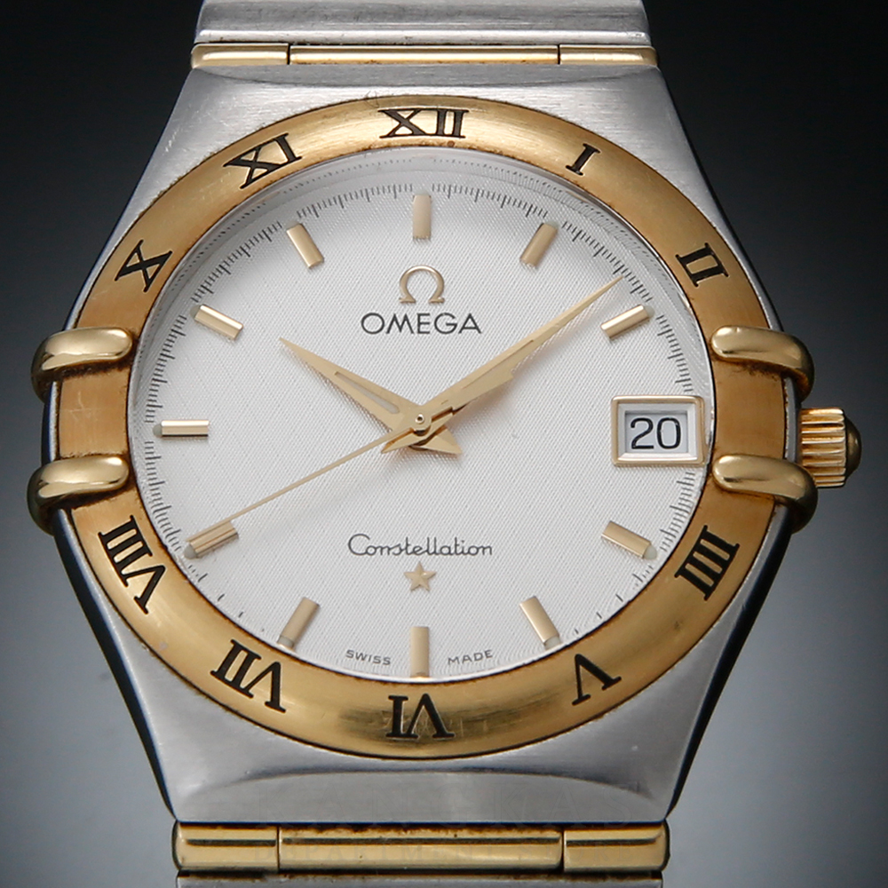 OMEGA(USED)오메가 컨스틸레이션 콤비 풀바