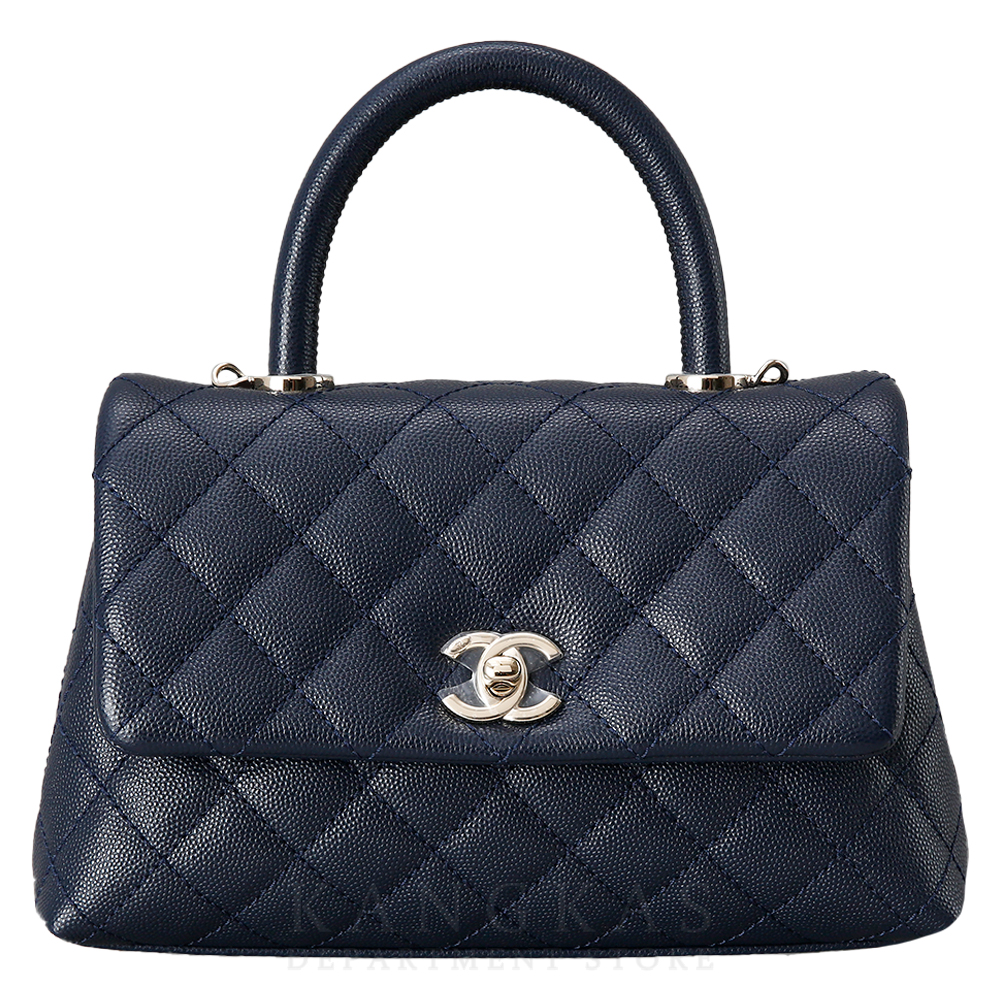 CHANEL(USED)샤넬 캐비어 코코핸들 스몰