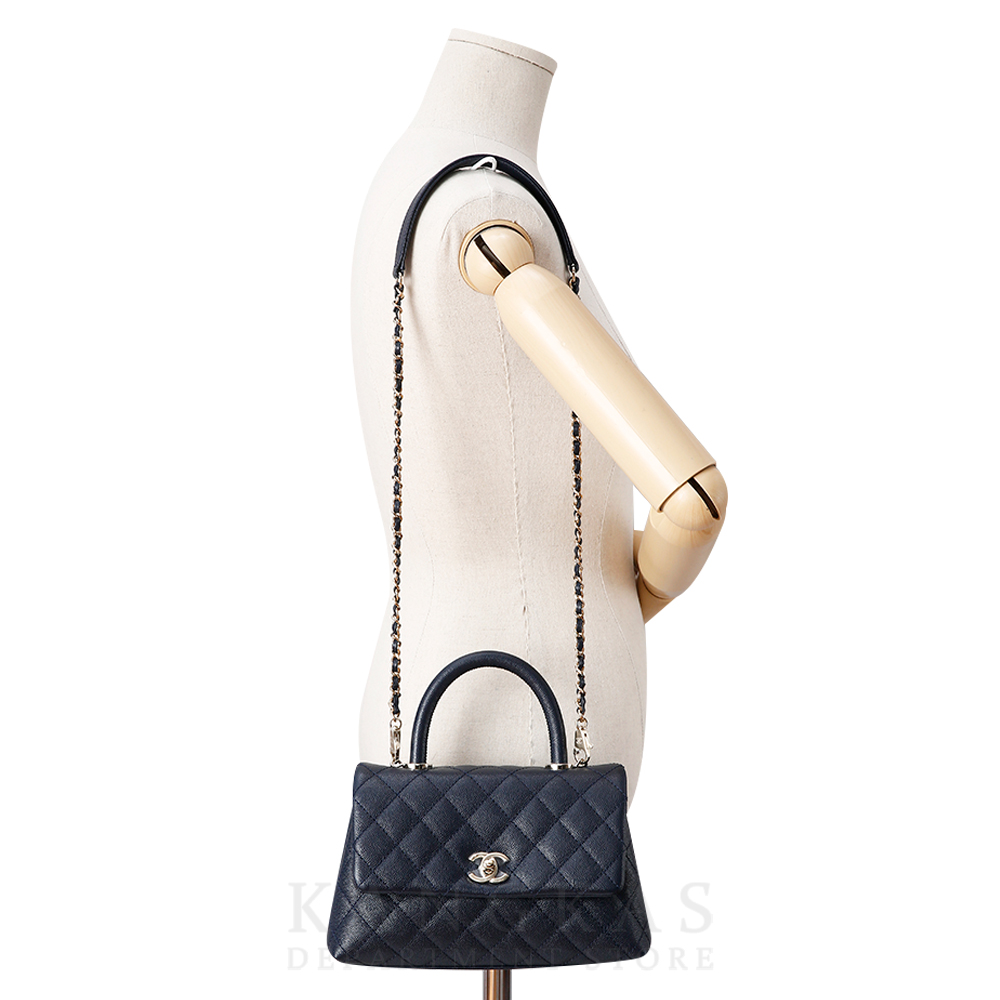 CHANEL(USED)샤넬 캐비어 코코핸들 스몰