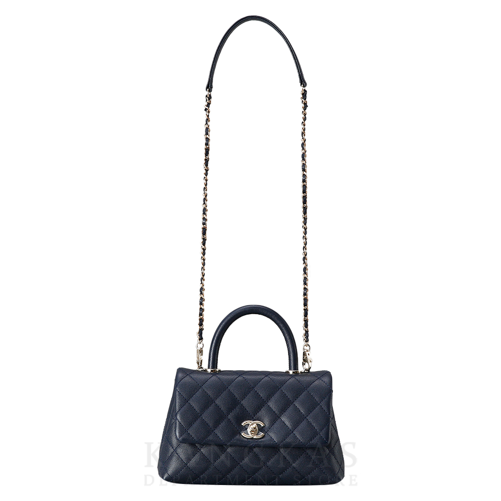 CHANEL(USED)샤넬 캐비어 코코핸들 스몰