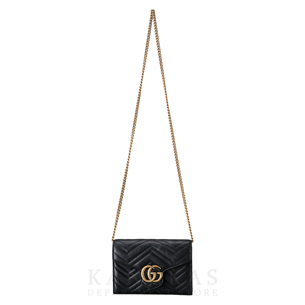GUCCI(USED)구찌 마몽트 마틀라세 체인 숄더백