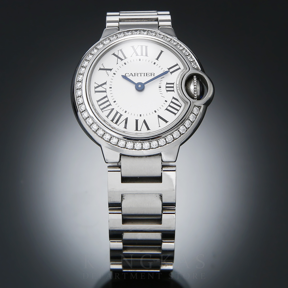 CARTIER(USED)까르띠에 발롱블루28 다이아베젤