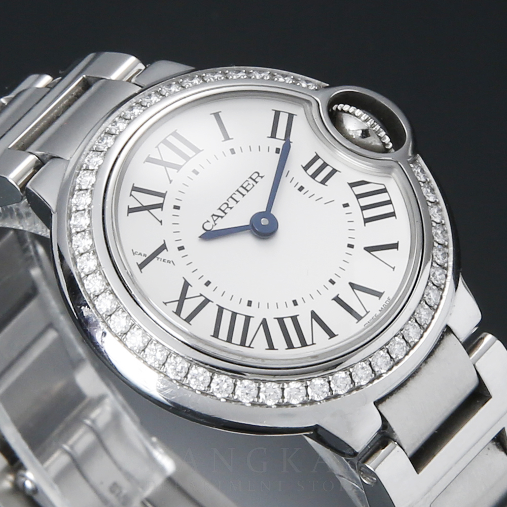 CARTIER(USED)까르띠에 발롱블루28 다이아베젤