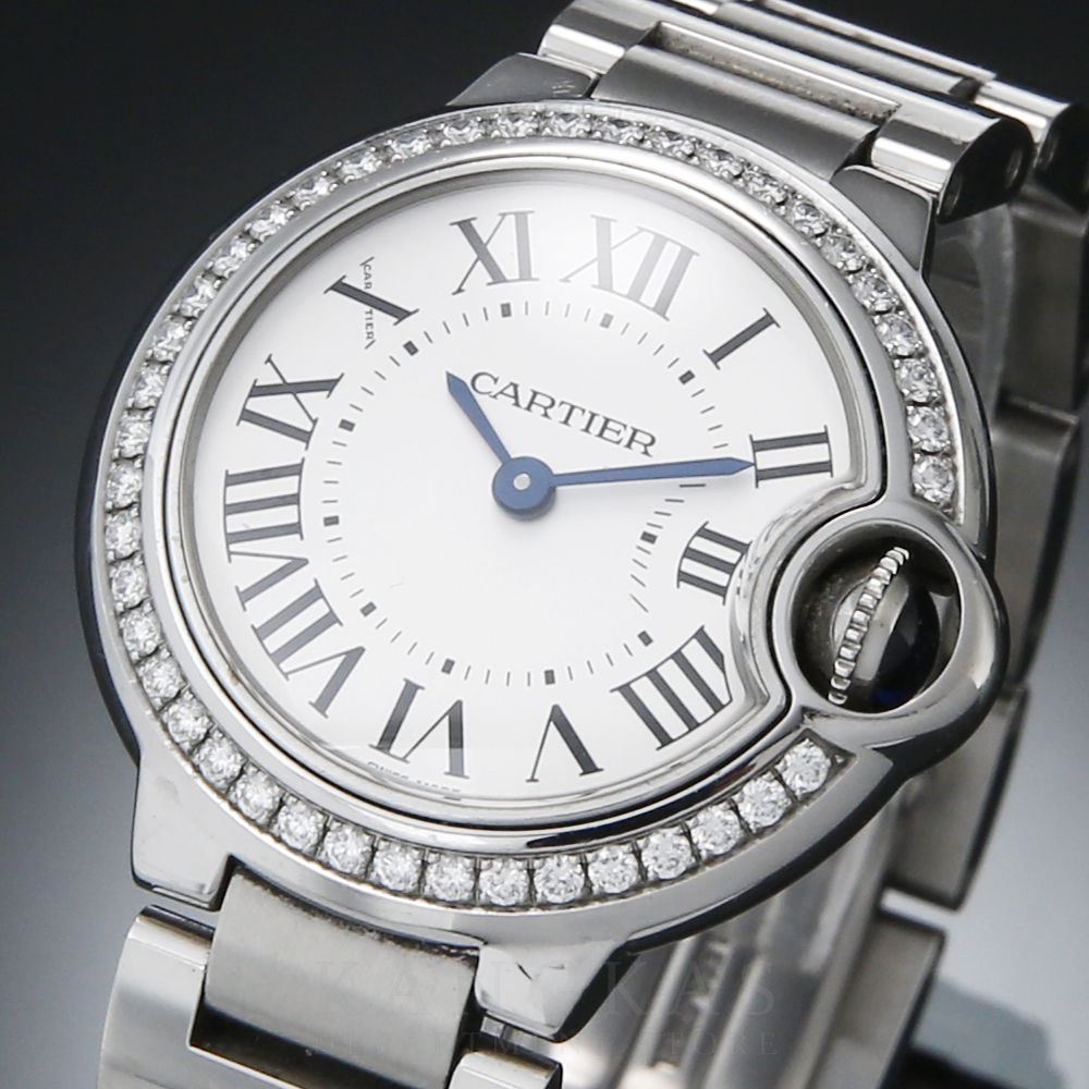 CARTIER(USED)까르띠에 발롱블루28 다이아베젤