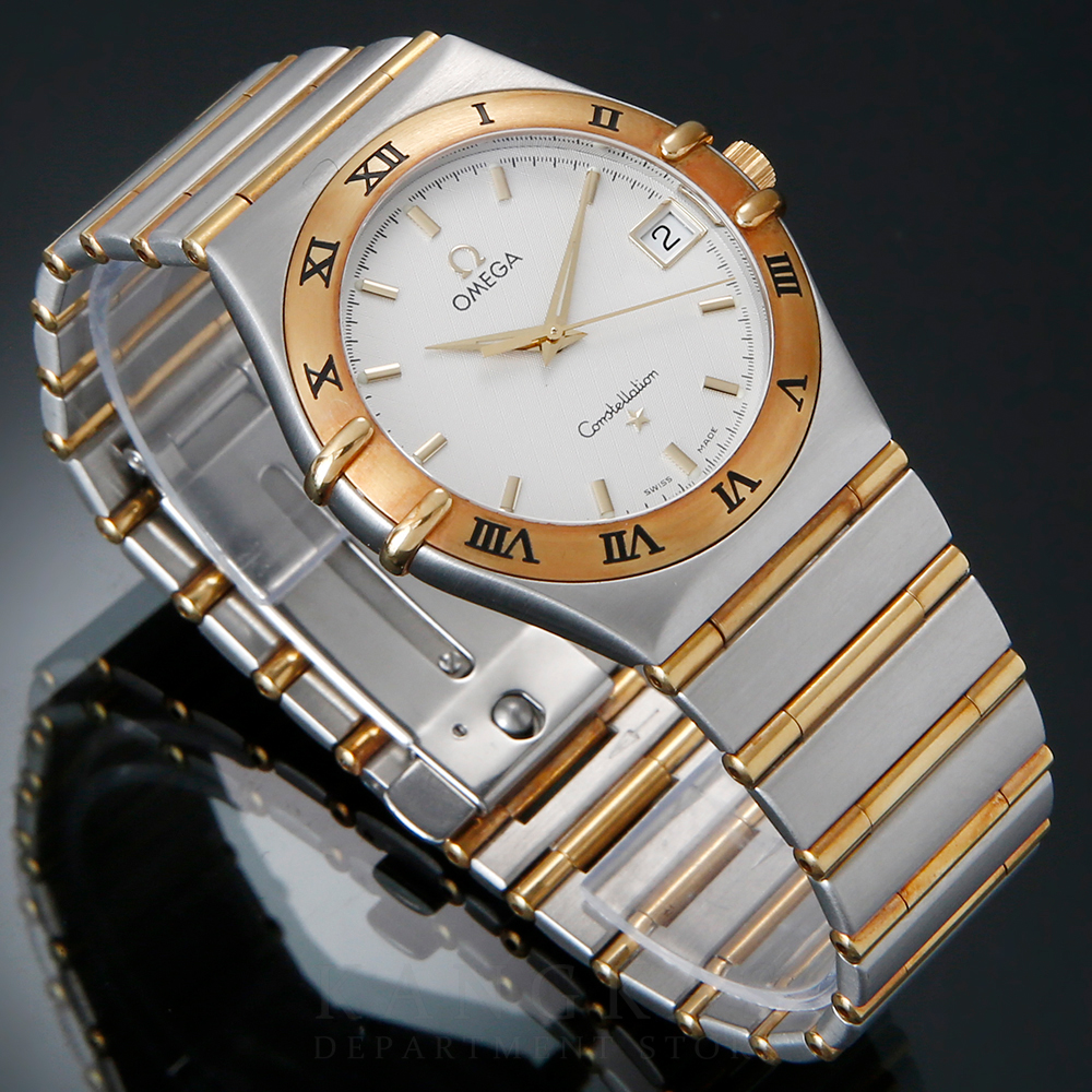 OMEGA(USED)오메가 컨스틸레이션 콤비 풀바