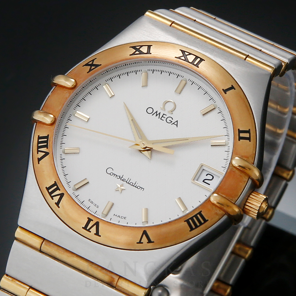 OMEGA(USED)오메가 컨스틸레이션 콤비 풀바