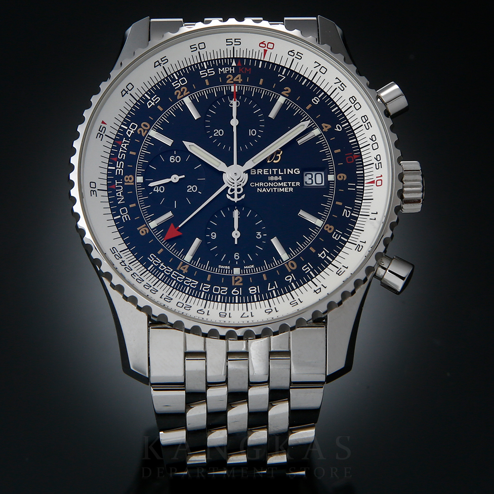 BREITLING(USED)브라이틀링 네비타이머 크로노 GMT A24322