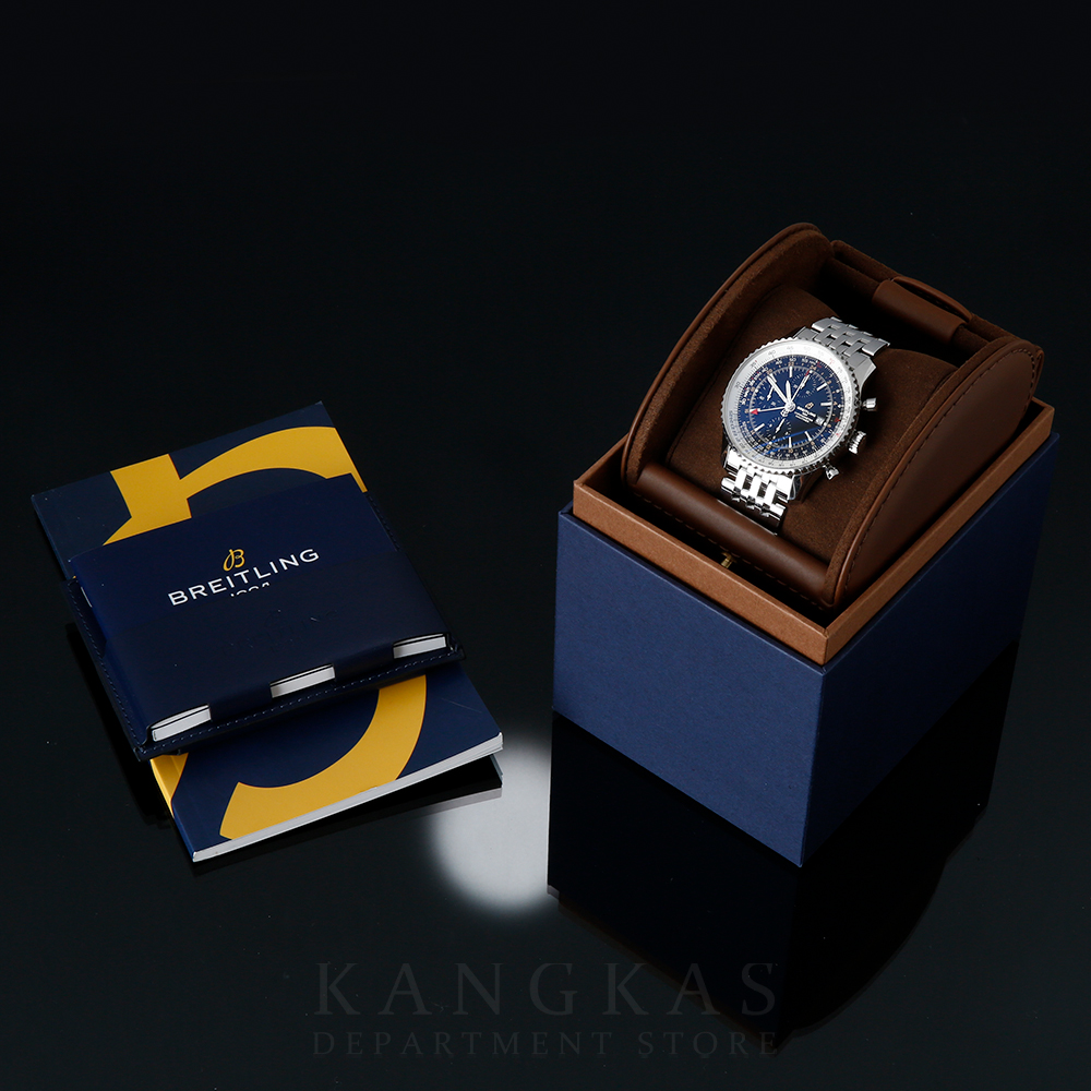 BREITLING(USED)브라이틀링 네비타이머 크로노 GMT A24322