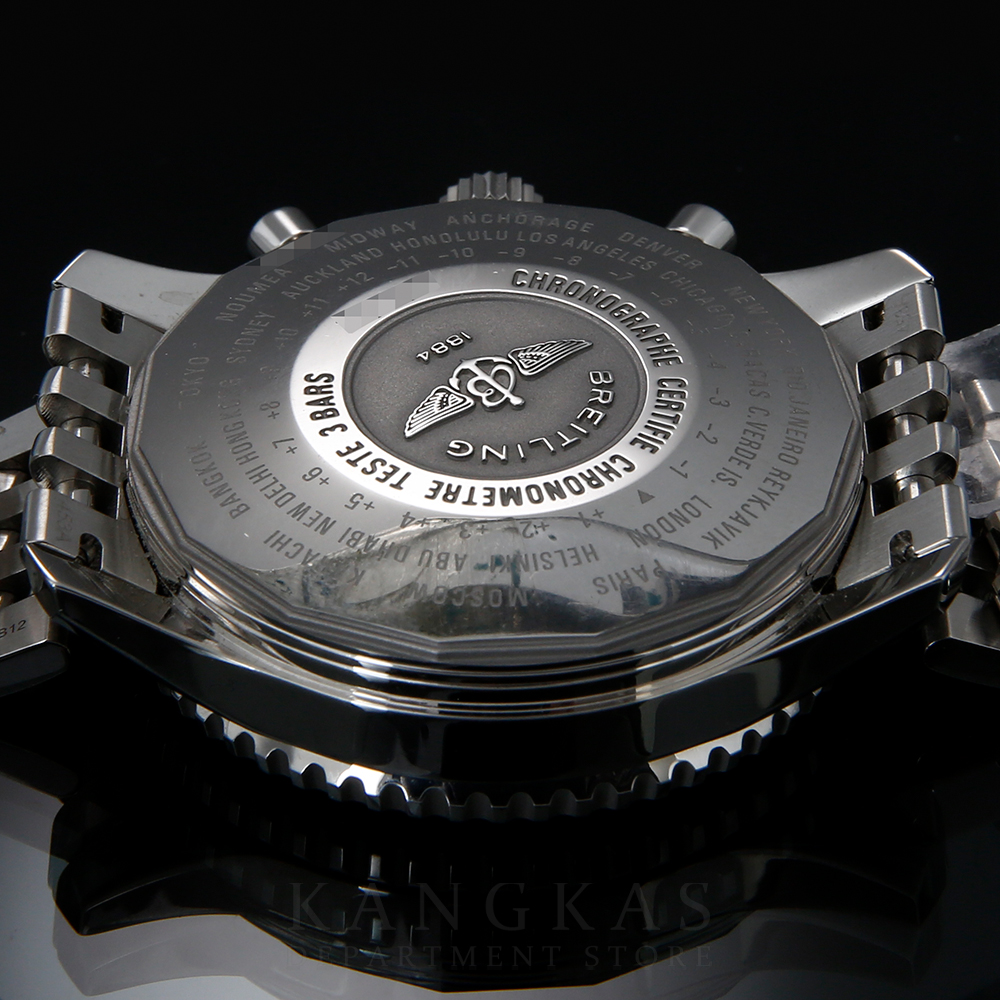 BREITLING(USED)브라이틀링 네비타이머 크로노 GMT A24322