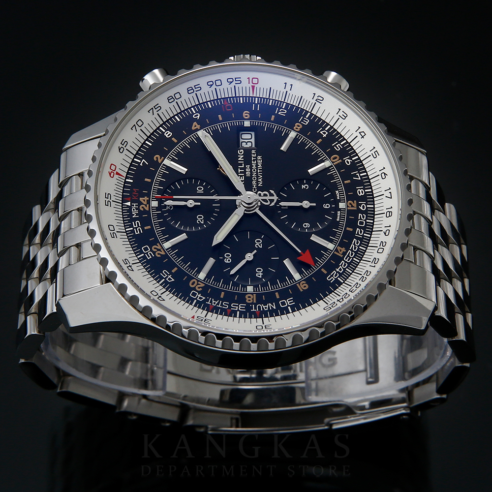 BREITLING(USED)브라이틀링 네비타이머 크로노 GMT A24322