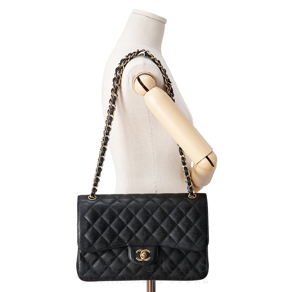 CHANEL(USED)샤넬 캐비어 클래식 점보