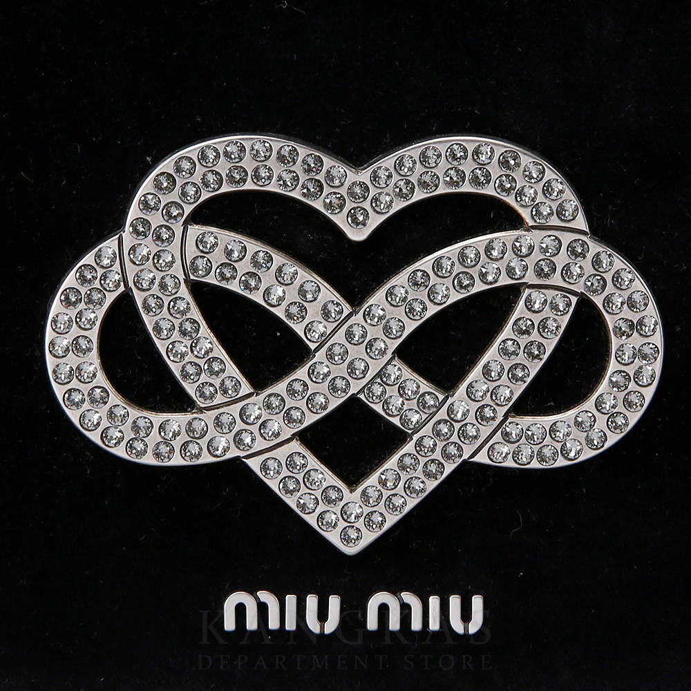 MIU MIU(USED) 미우미우 스웨이드 체인 숄더