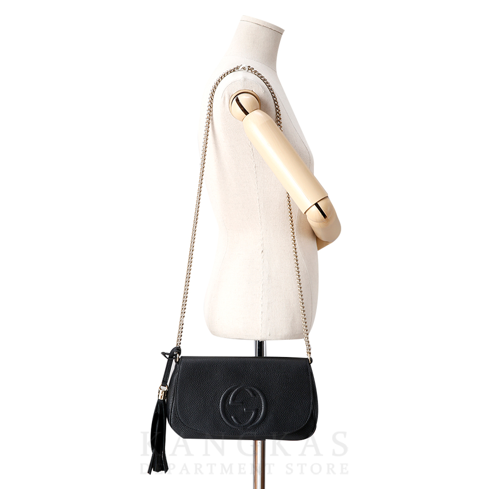 GUCCI(USED)구찌 소호 테슬 체인백