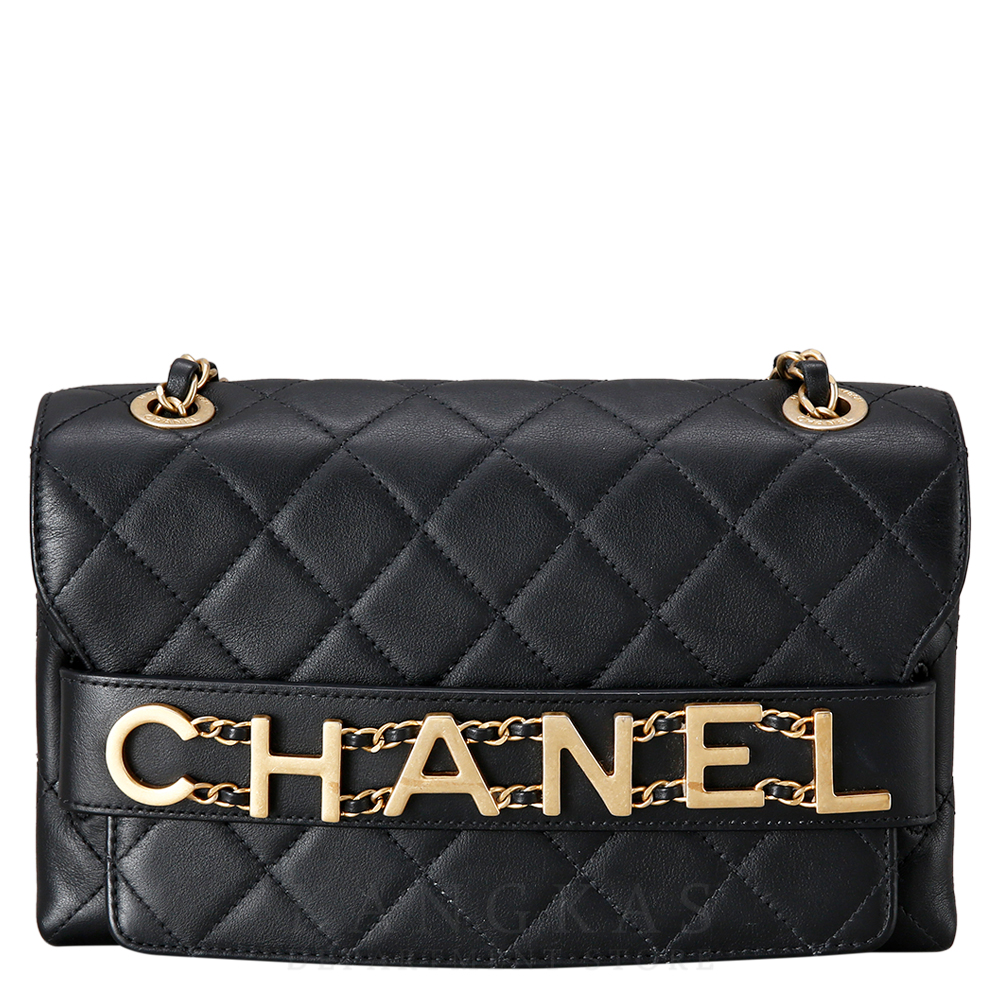 CHANEL(USED)샤넬 시즌 로고 체인숄더