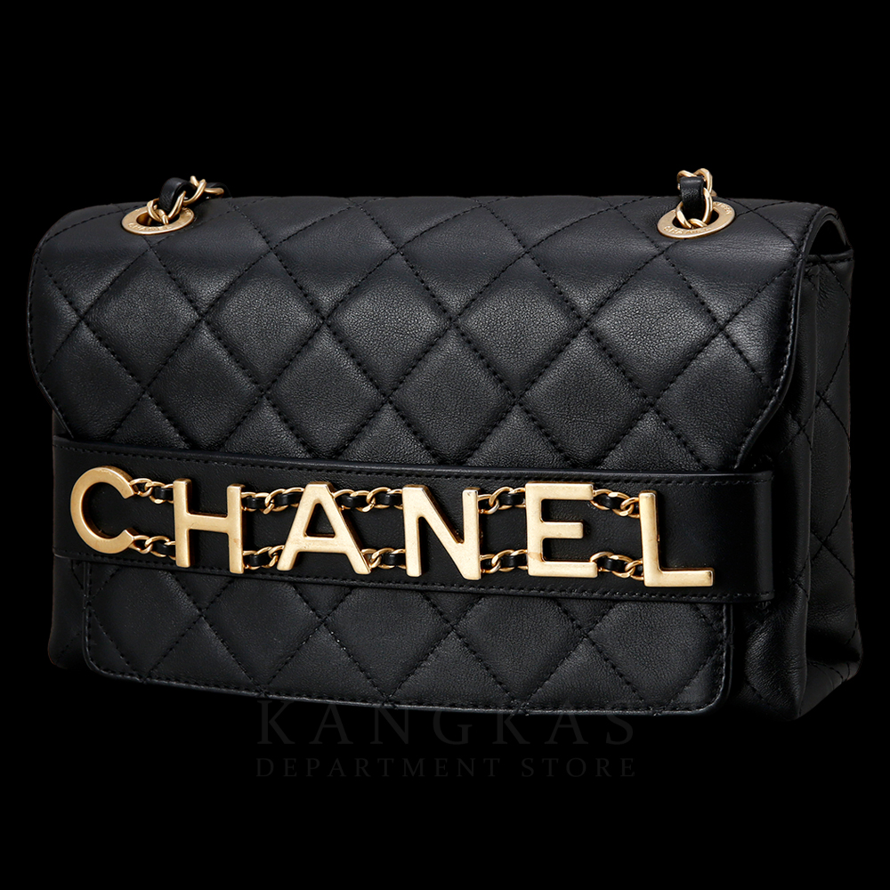 CHANEL(USED)샤넬 시즌 로고 체인숄더