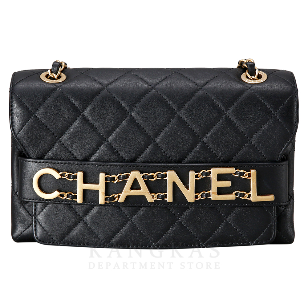 CHANEL(USED)샤넬 시즌 로고 체인숄더