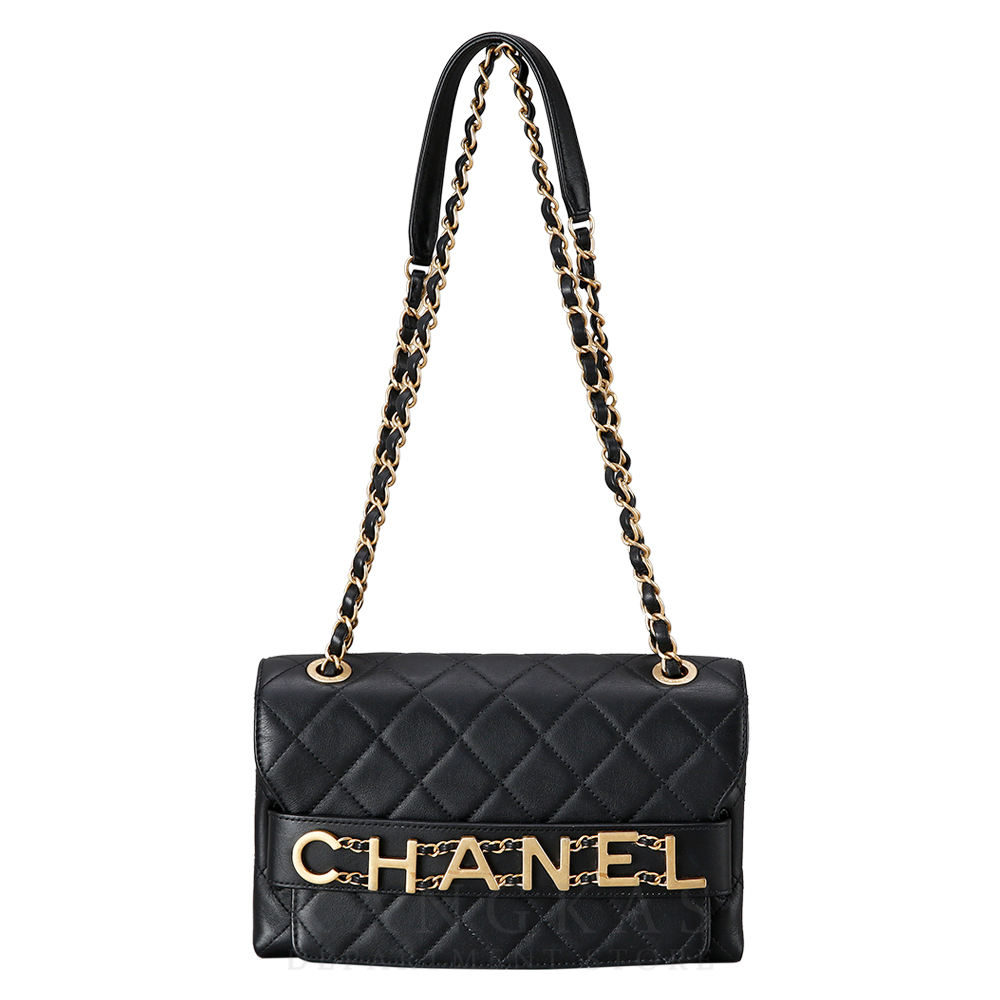 CHANEL(USED)샤넬 시즌 로고 체인숄더