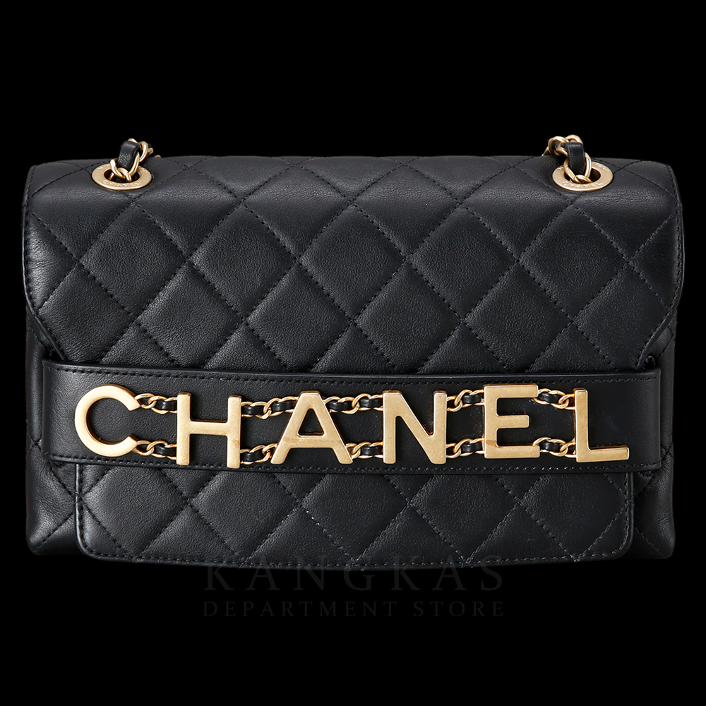 CHANEL(USED)샤넬 시즌 로고 체인숄더