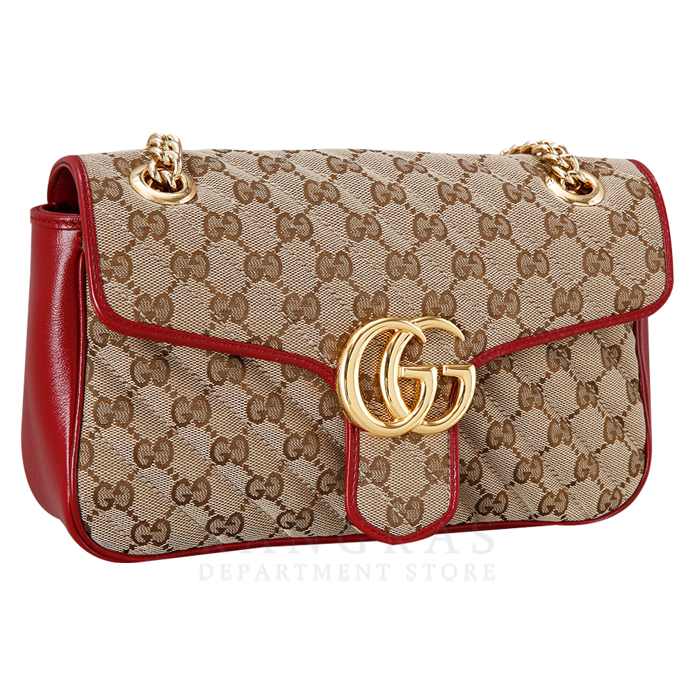 GUCCI(USED)구찌 마몽트 마틀라세 스몰 숄더백