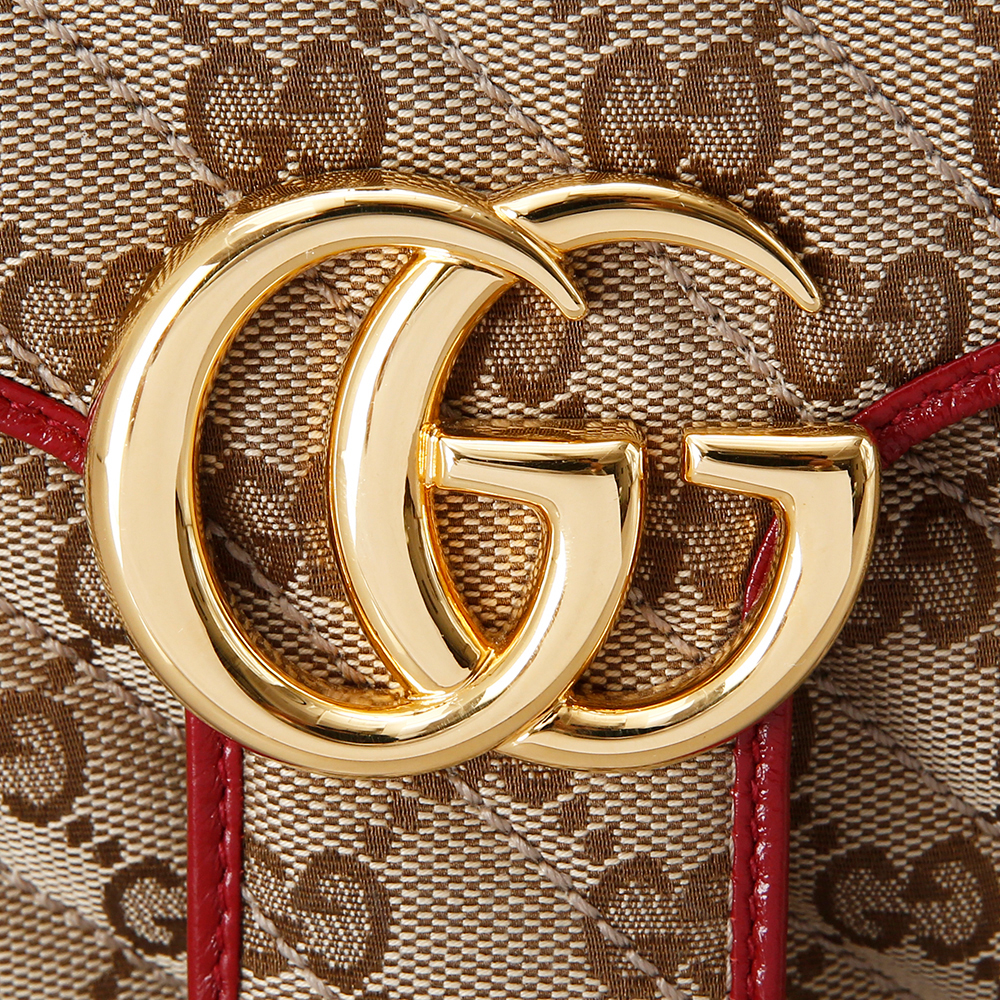 GUCCI(USED)구찌 마몽트 마틀라세 스몰 숄더백