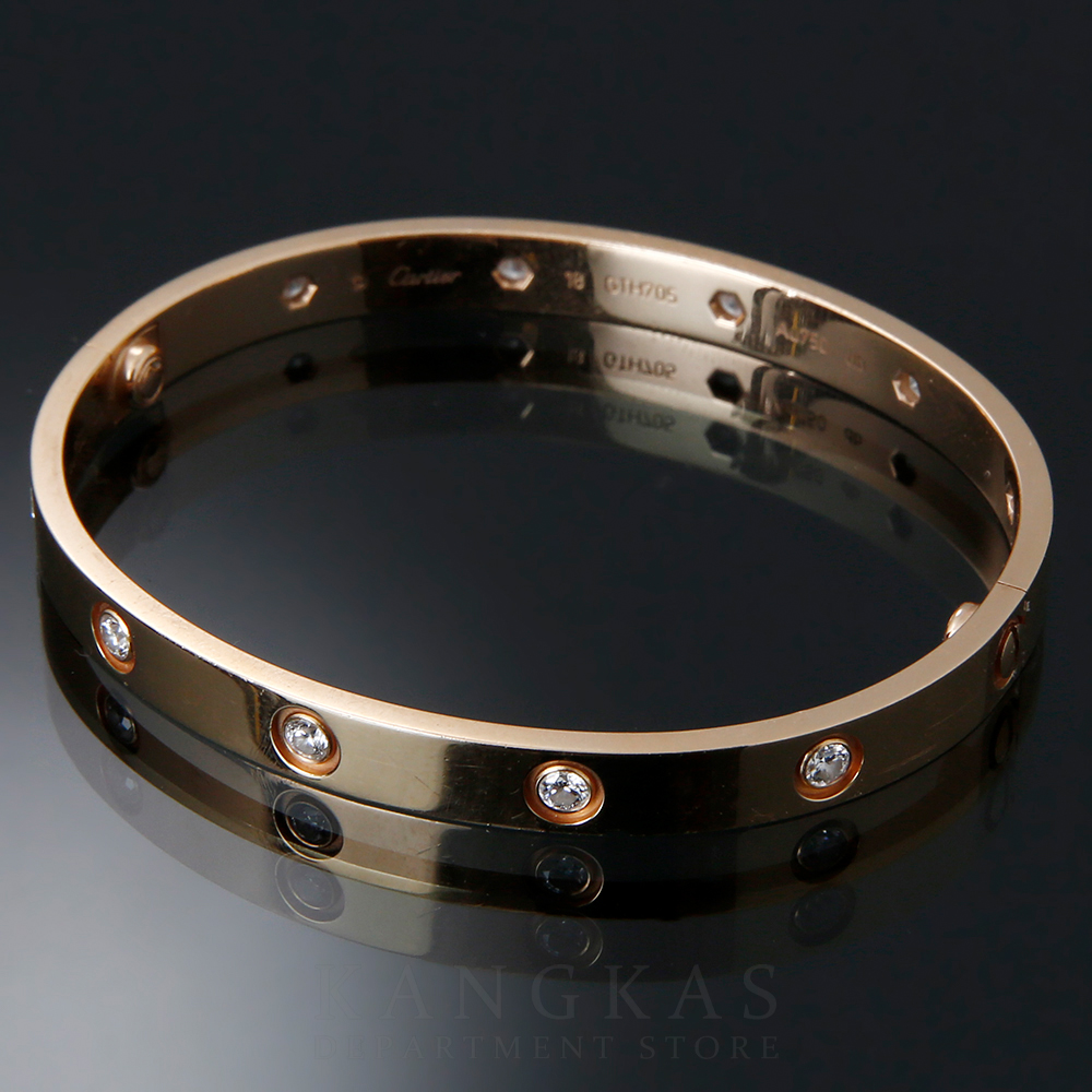 CARTIER(USED)까르띠에 10P 러브 브레이슬릿  #18