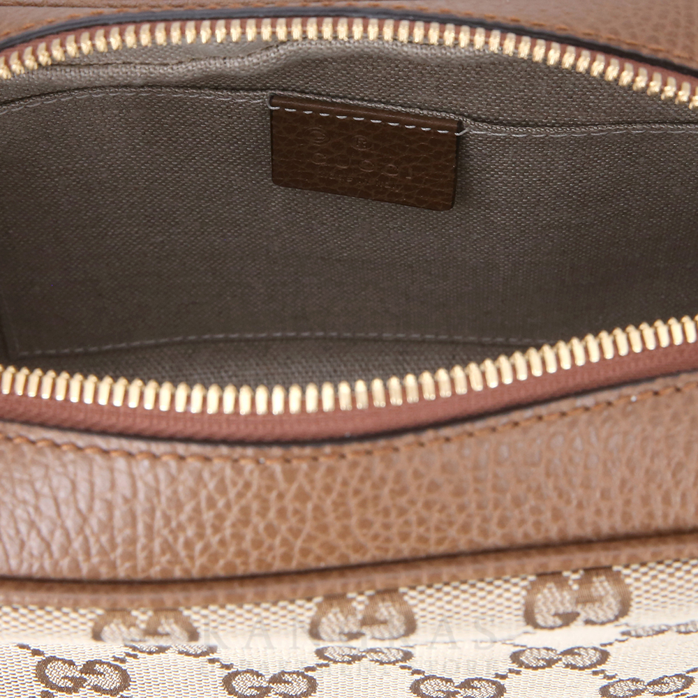 GUCCI(USED)구찌 자가드 캔버스 디스코백