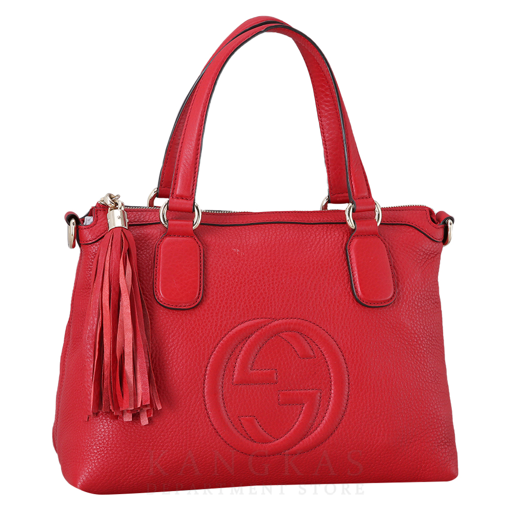GUCCI(USED)구찌 소호 테슬 숄더백