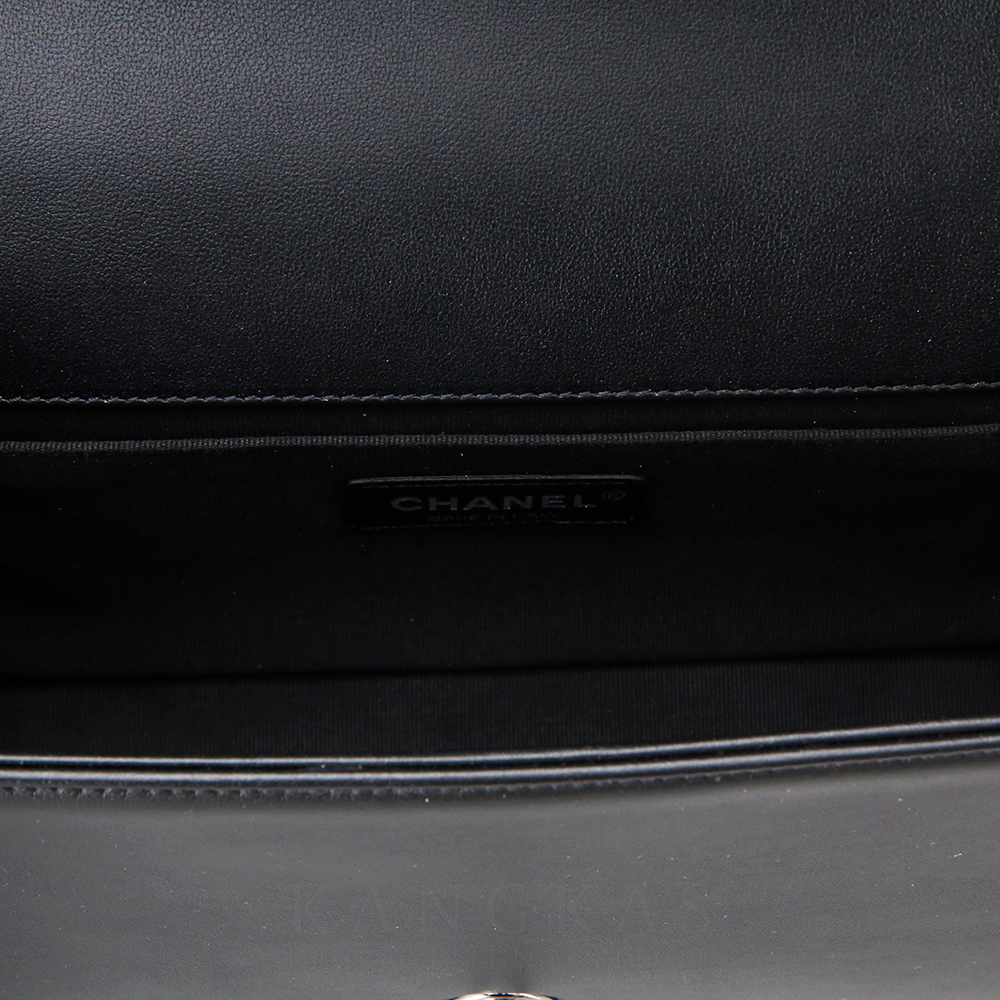 CHANEL(USED)샤넬  보이샤넬 램스킨 미듐 블랙