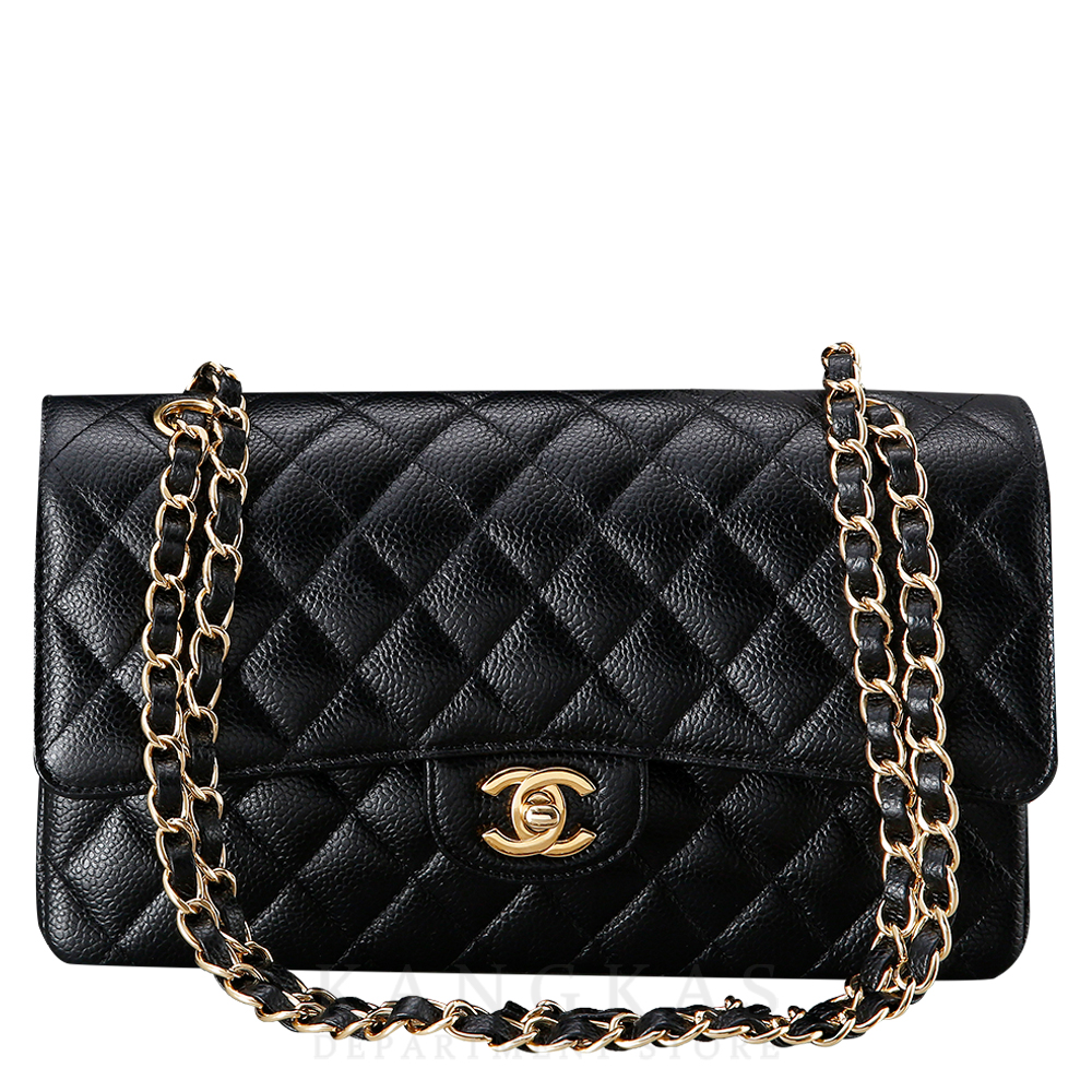 CHANEL(USED)샤넬 클래식 캐비어 미듐