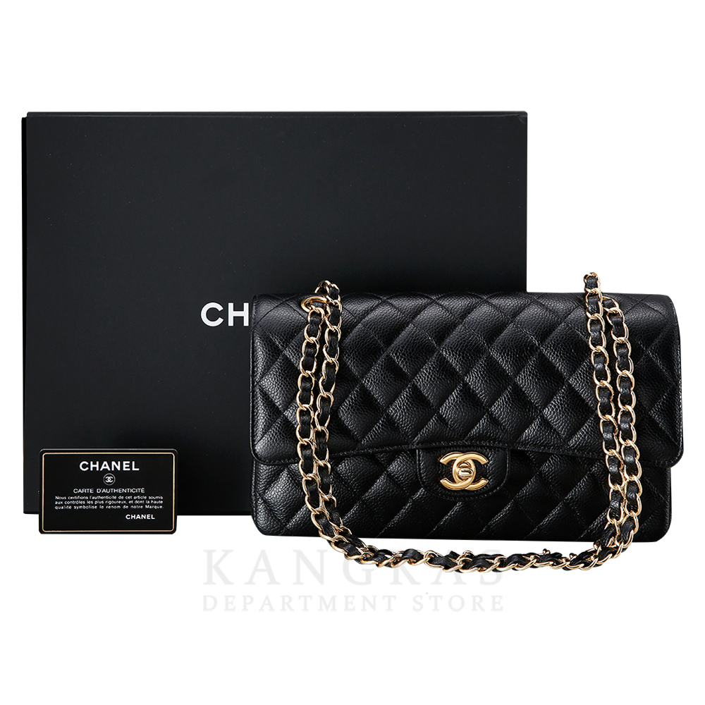 CHANEL(USED)샤넬 클래식 캐비어 미듐