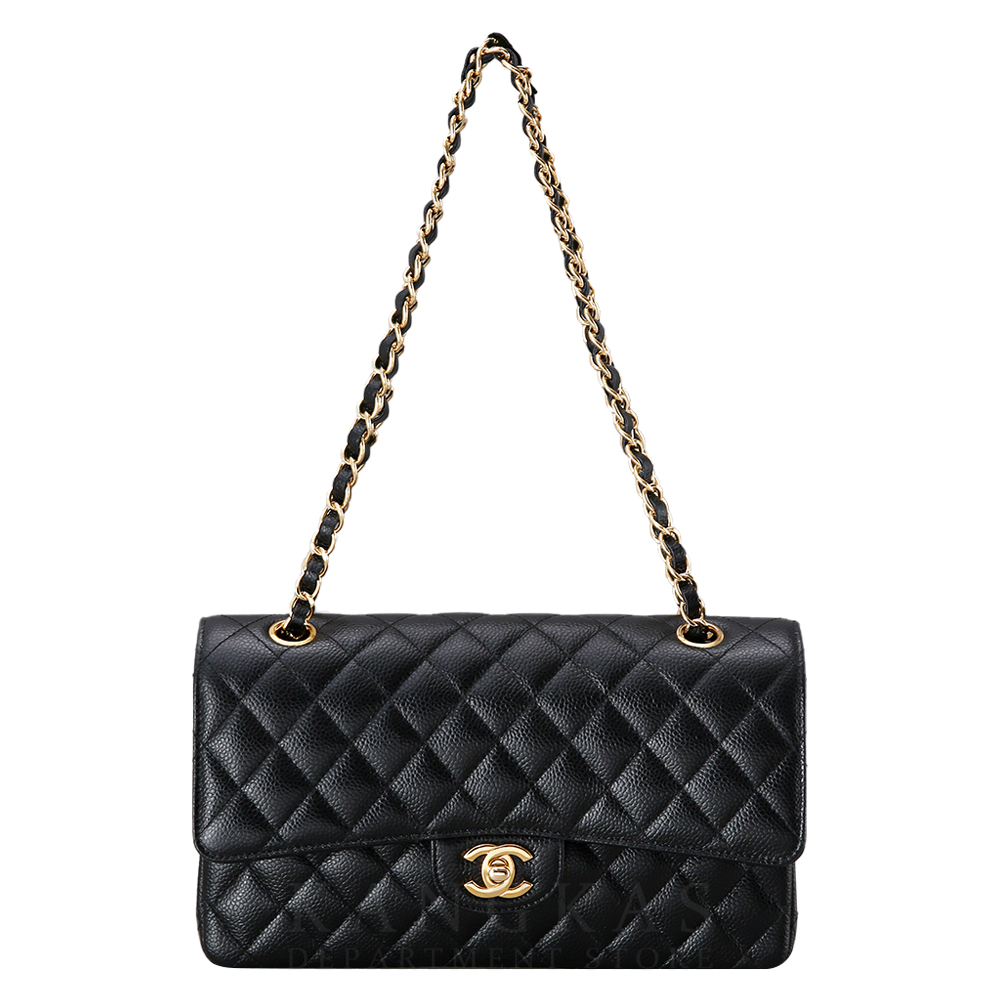 CHANEL(USED)샤넬 클래식 캐비어 미듐