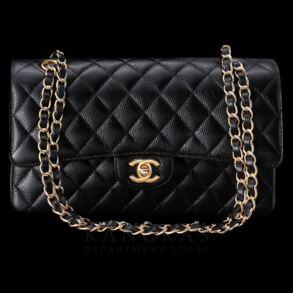 CHANEL(USED)샤넬 클래식 캐비어 미듐
