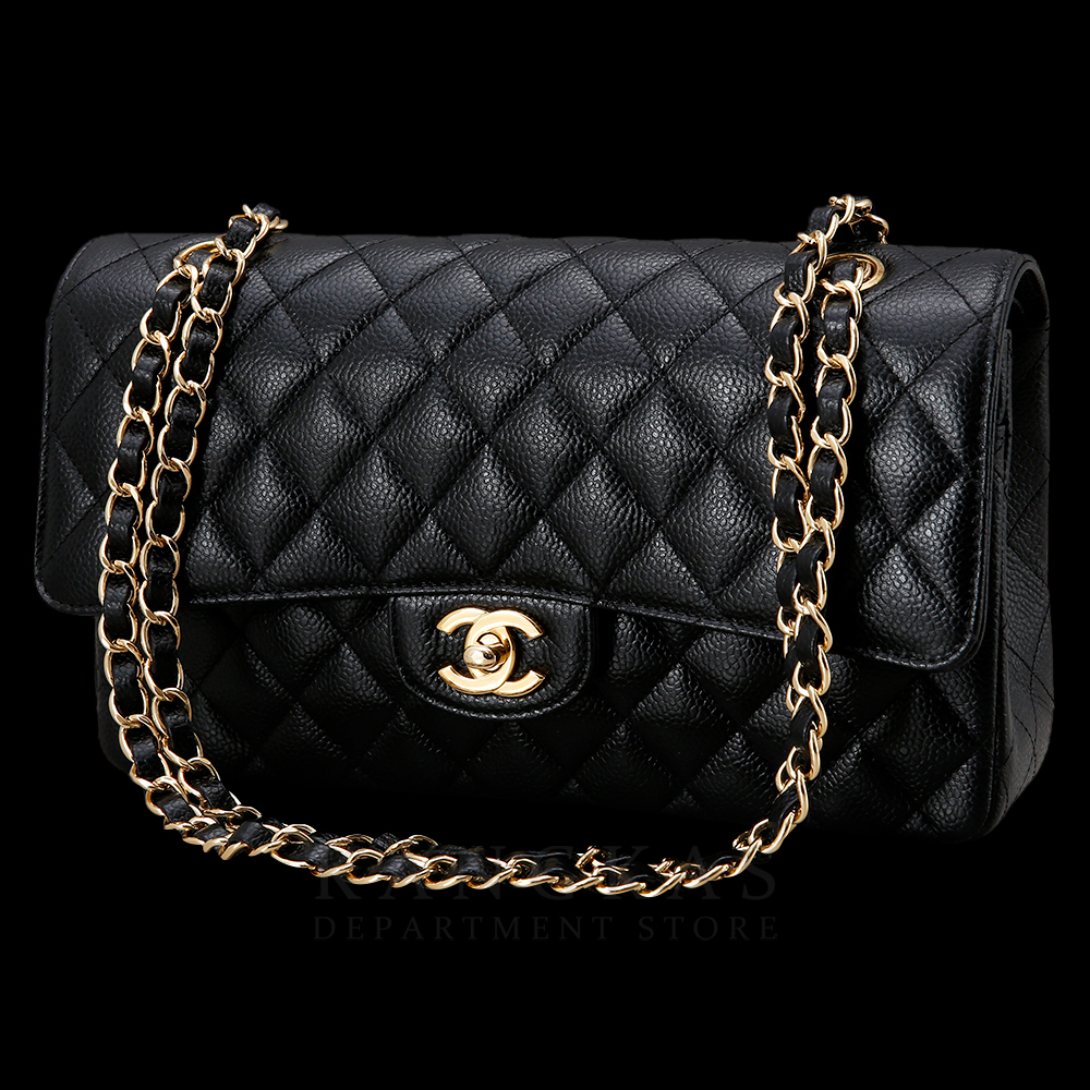 CHANEL(USED)샤넬 클래식 캐비어 미듐