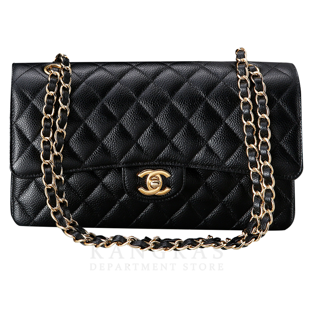 CHANEL(USED)샤넬 클래식 캐비어 미듐