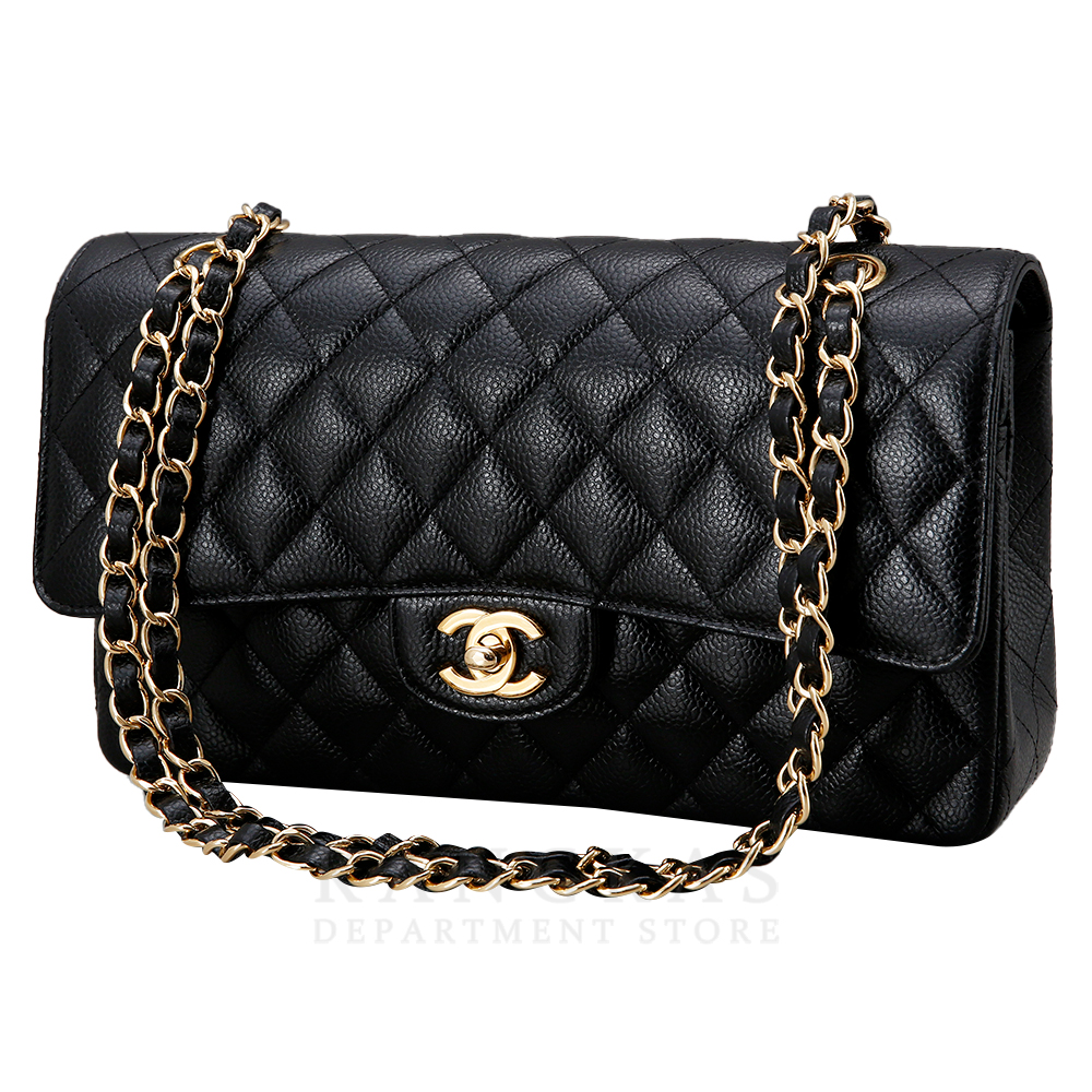 CHANEL(USED)샤넬 클래식 캐비어 미듐