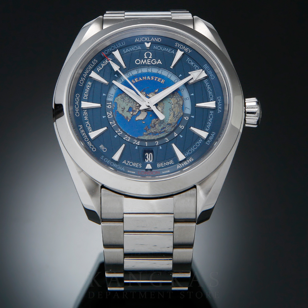 OMEGA(USED)오메가 씨마스터 아쿠아테라 GMT 월드타이머