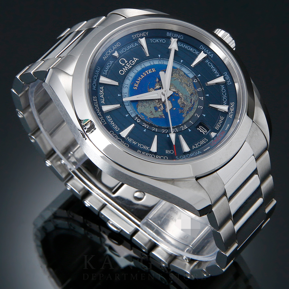 OMEGA(USED)오메가 씨마스터 아쿠아테라 GMT 월드타이머