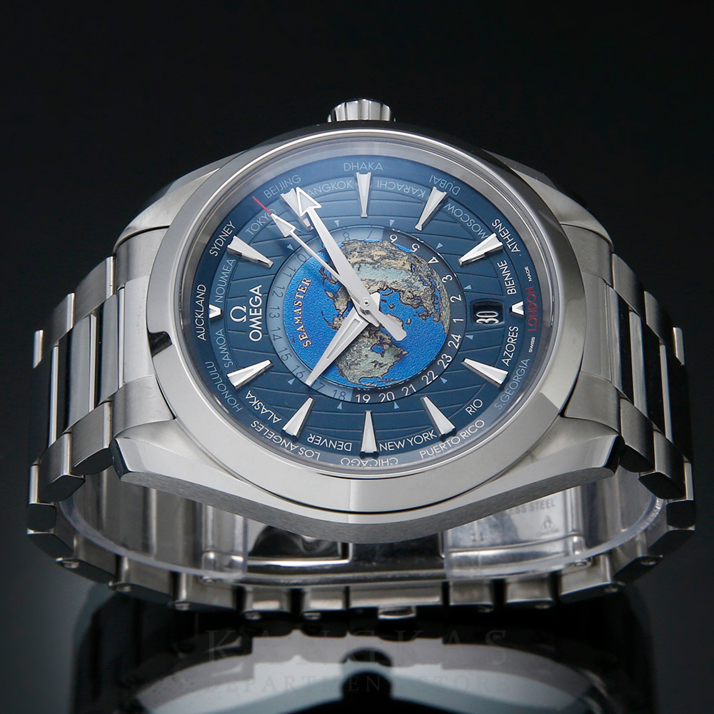 OMEGA(USED)오메가 씨마스터 아쿠아테라 GMT 월드타이머