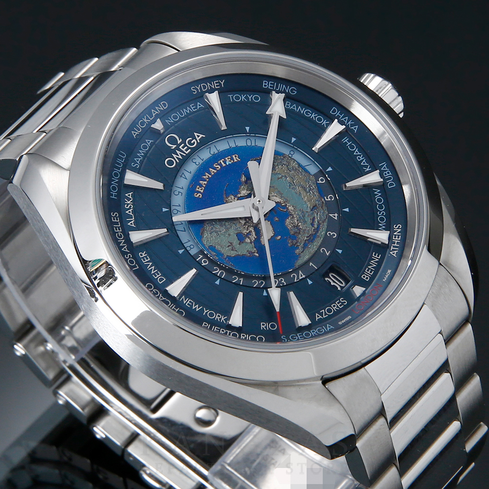 OMEGA(USED)오메가 씨마스터 아쿠아테라 GMT 월드타이머
