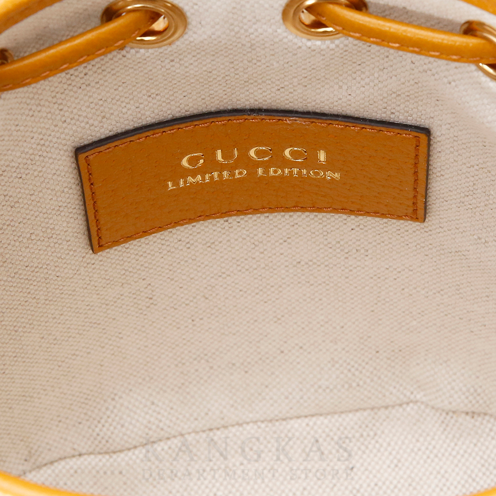 GUCCI(USED)구찌 660304 KAI 콜라보 미니 버킷백